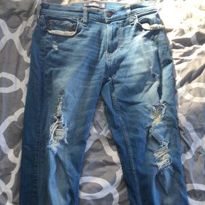 Hollister ripped jeans w30 l32
